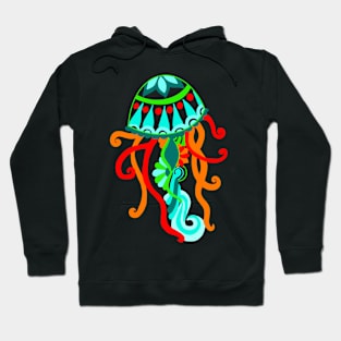 Colourful Jellyfish Collection Hoodie